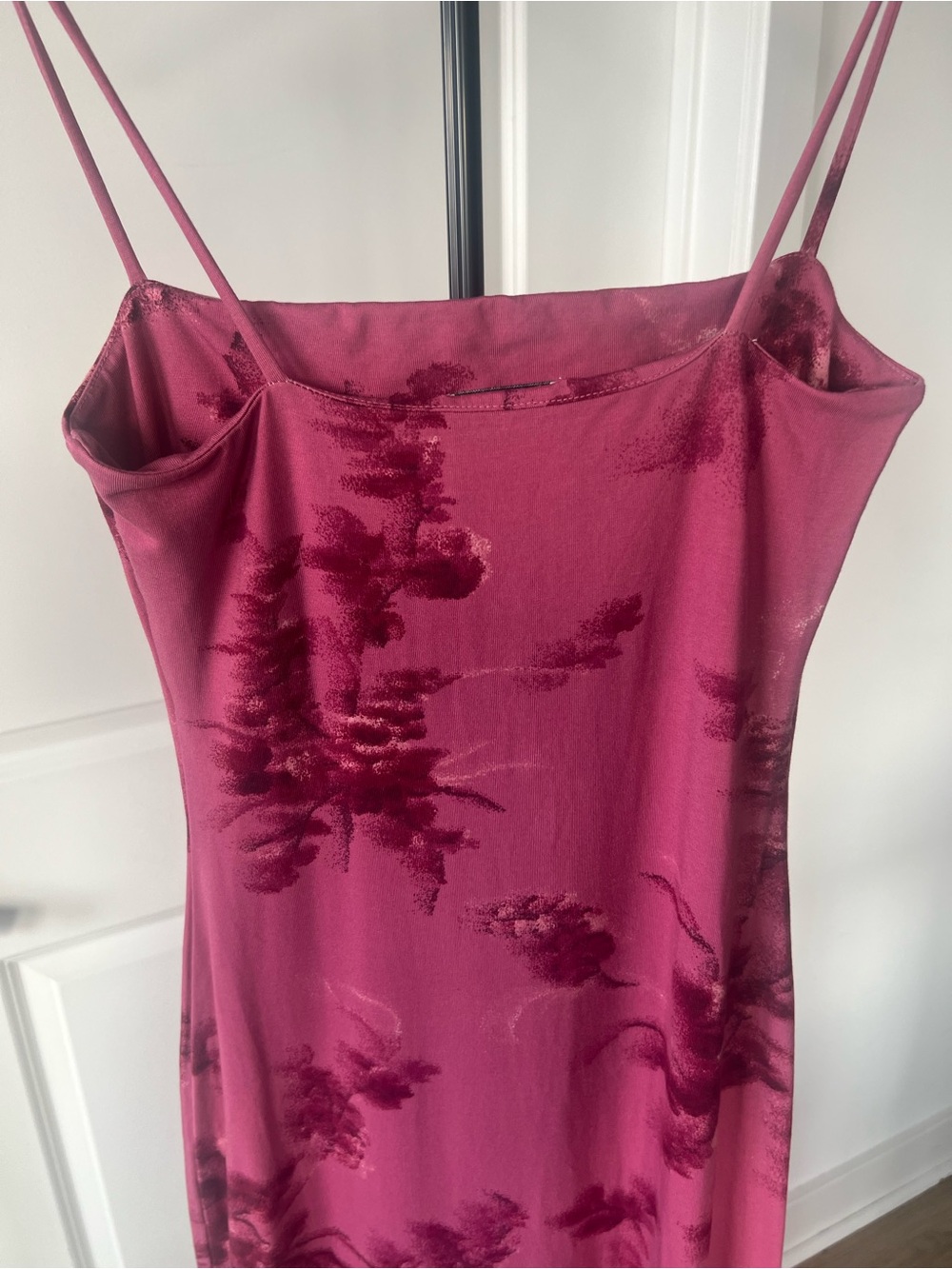 Reformation Elise Knit Dress (Hothouse Rose/Pink) - Size XS - Picture 7 of 7
